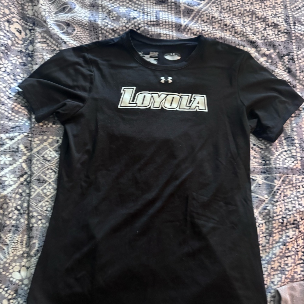 Under Armour Women's Black Loyola Tee